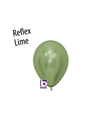 5 inch  REFLEX LIME GREEN Balloon