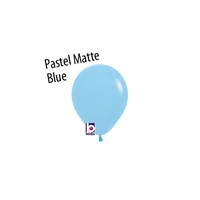 5 inch Pastel Matte BLUE Latex Balloon