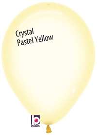 Crystal YELLOW Balloons
