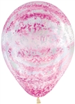ROSE Graffiti Marble on Clear