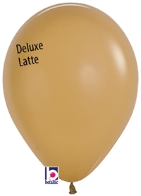 Deluxe LATTE Latex Balloons