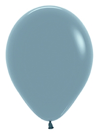 Pastel Dusk BLUE Latex Balloons