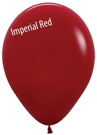 11 inch  Deluxe IMPERIAL RED Sempertex