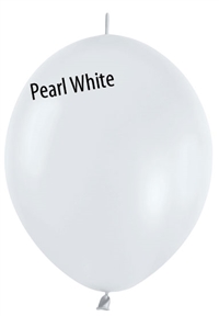 12in Link-O-Loon Pearl WHITE