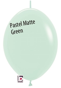 12in Link-O-Loon PASTEL MATTE GREEN Betallatex