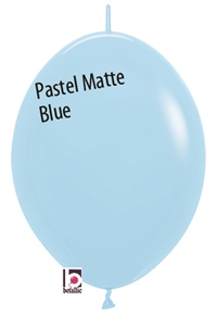12in Link-O-Loon PASTEL MATTE BLUE Betallatex