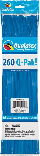 260Q Q-Pak DARK BLUE Qualatex