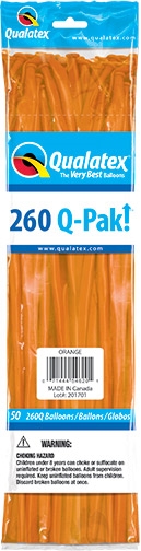 260Q Q-Pak ORANGE Qualatex