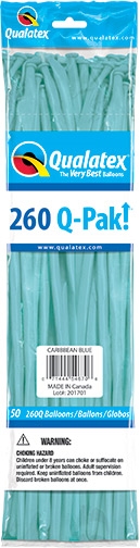 260Q Q-Pak CARIBBEAN BLUE Qualatex
