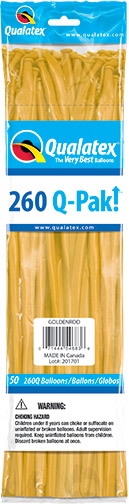 260Q Q-Pak GOLDENROD Qualatex