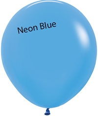 18 inch Neon Blue Sempertex