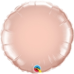 ROSE GOLD Round Foil Balloon