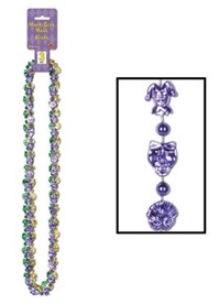 Mardi Gras Mask Beads