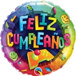 18 inch Feliz Cumpleanos Videogame