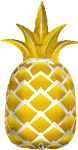 Golden Pineapple Foil Balloon