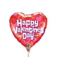 Valentine's Day Hearts & Arrow Balloon