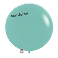 24 inch Fashion Robin's Egg BLUE Balloon