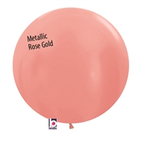 24 inch Metallic ROSE GOLD Balloon