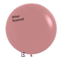 24 inch Deluxe ROSEWOOD Balloon