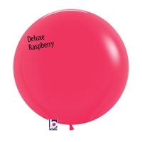 24 inch Deluxe RASPBERRY Balloon