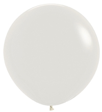 24 inch Pastel Dusk CREAM Balloon