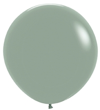 24 inch Pastel Dusk LAUREL GREEN Balloon