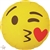 18 inch EMOTICON KISSING HEART ROUND Northstar