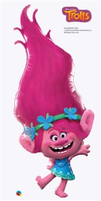 43 inch Trolls Poppy Foil Balloon