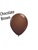5 inch Fashion Chocolate Brown latex balloons