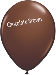 11in Fashion CHOCOLATE BROWN Qualatex