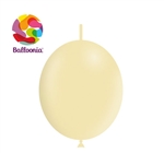 6in Matte YELLOW - Round Latex - BALLOONIA - Price Per Bag of 100