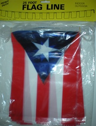 Puerto Rico Flag Pennants