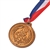 2in Olympic BRONZE Medal with 24in Ribbon, Price Per DOZEN