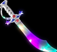 19 inch Flashing LED Buccaneer Sword