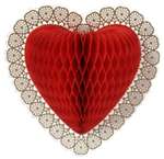 **SOLDOUT**12 inch Art Tissue Heart Decoration, Price Per EACH