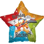 18 inch Garfield Rockin' Birthday Star