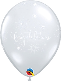 Congratulations Elegant Latex Balloon