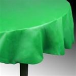 Table Cover 84in Round GREEN
