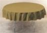 Table Cover 84in Round METALLIC GOLD, Price Per EACH