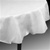 Table Cover 84in Round WHITE, Price Per EACH