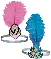 Tall Feathered Tiaras