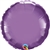 Qualatex Chrome Purple Round Foil Balloon