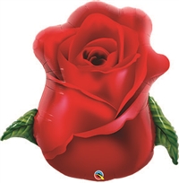 Red Rosebud Balloon