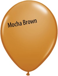 11in MOCHA BROWN Qualatex