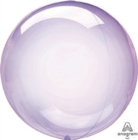 PURPLE Crystal CLEARZ Poly Balloon