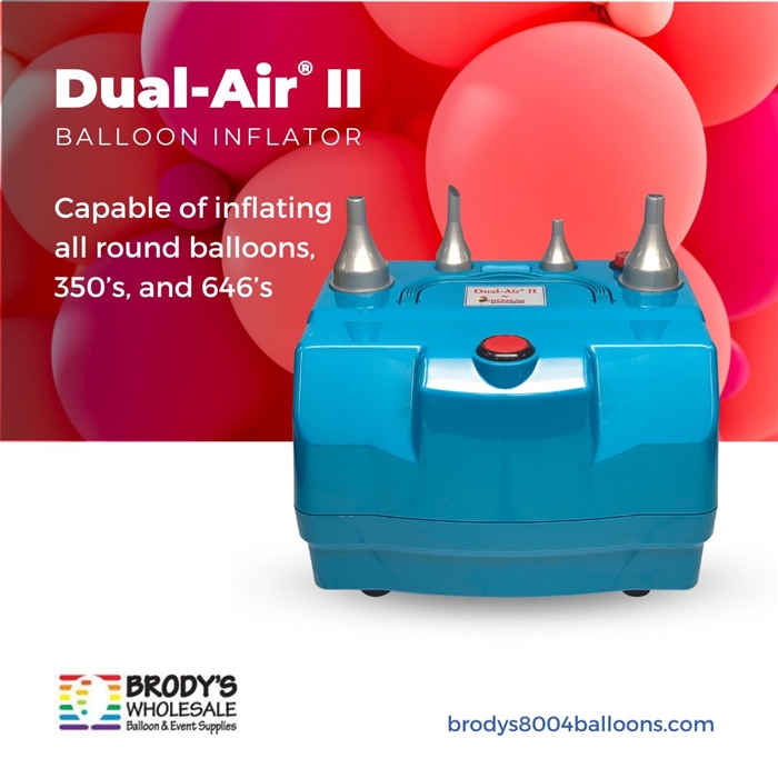 twin air sizer II balloon inflator #tasII premium balloon accessories