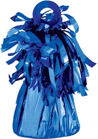 BLUE Foil Balloon Bouquet Weights