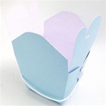 **Sold Out**Gift Pail 1/2 Pint LIGHT BLUE, Price Per EACH, Minimum Order 5