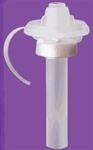 Latex Balloon Valve with 5 foot WHITE Ribbon