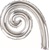 Kurly Spiral SILVER